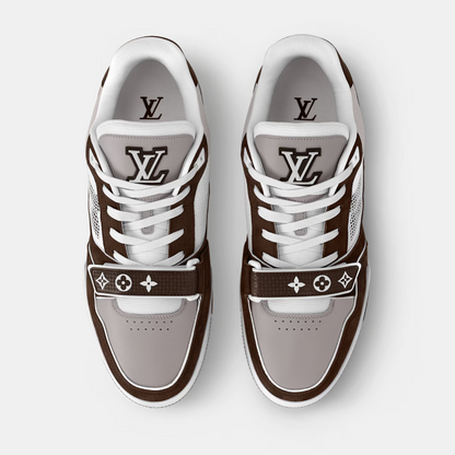 Louis Vuitton Trainer Velcro - Brown