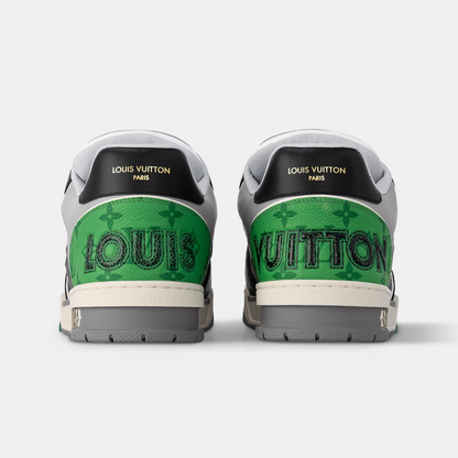 Louis Vuitton Trainer Velcro - Green & Black