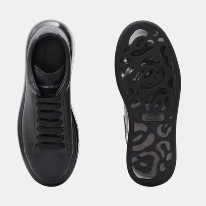 McQueen Oversized Full Black Transaprent