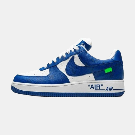 Nike Air Force 1 Low by Virgil Abloh x LOUIS VUITTON LV Bluewhite