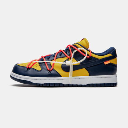 Nike Dunk Low - Off-White University Gold Midnight Navy