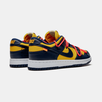 Nike Dunk Low - Off-White University Gold Midnight Navy