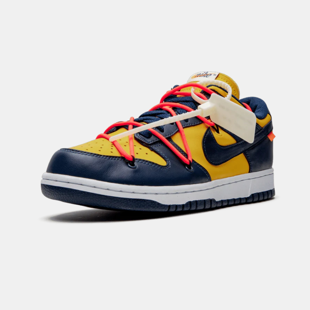 Nike Dunk Low - Off-White University Gold Midnight Navy